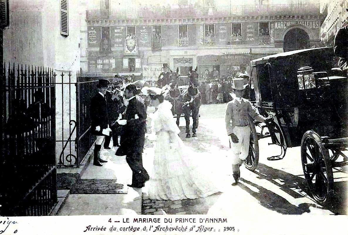 Alger - Archeveche - Mariage du Prince d'Annam - 1905.jpg